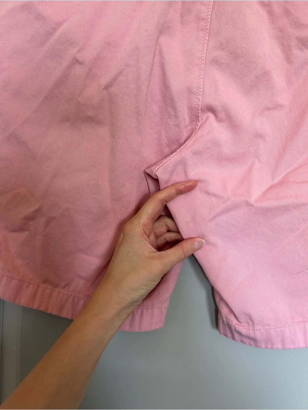 Men's Classic J. Crew Stanton Pink Chino Shorts